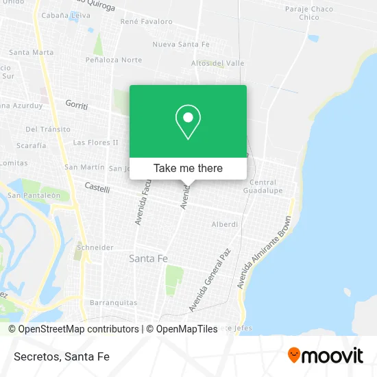 Secretos map