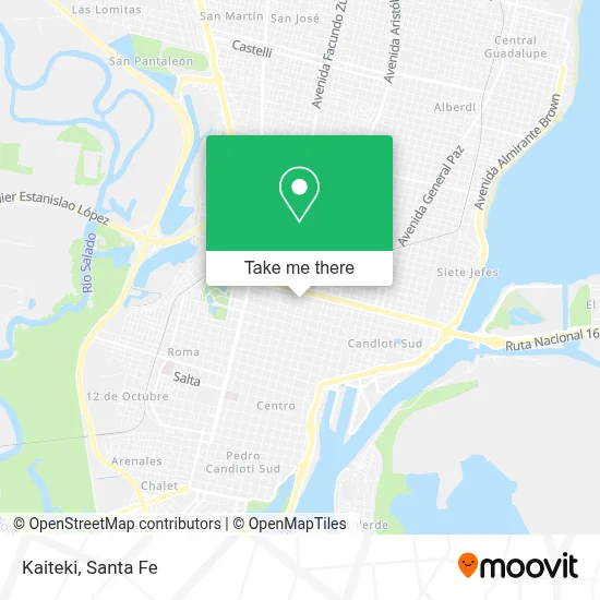 Kaiteki map