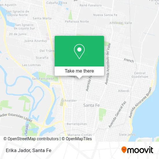 Erika Jador map