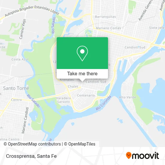 Crossprensa map