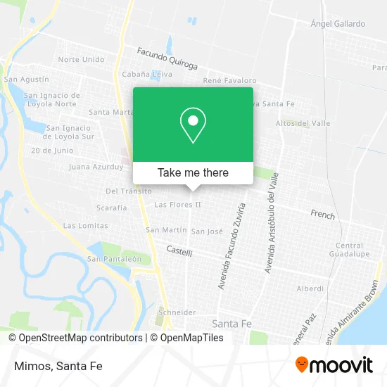 Mimos map