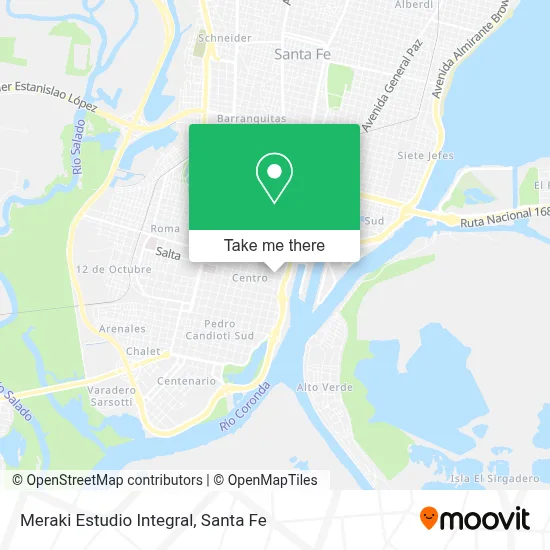 Meraki Estudio Integral map