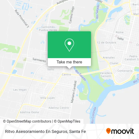 Ritvo Asesoramiento En Seguros map