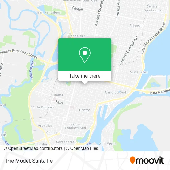 Pre Model map