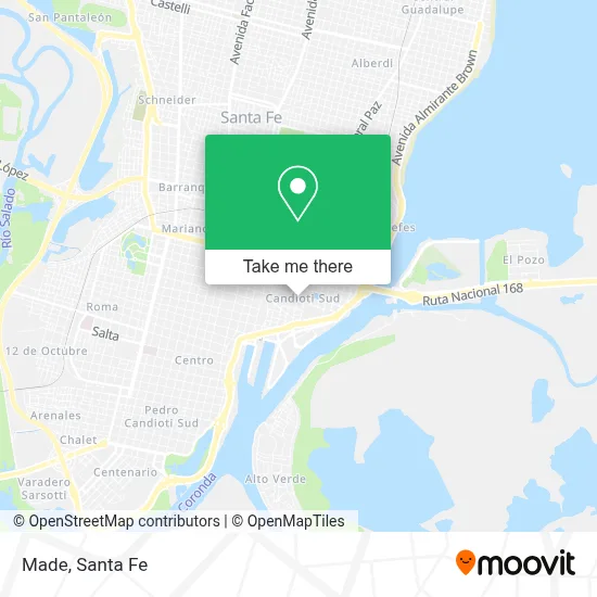 Made map