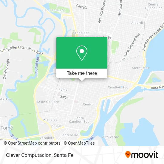 Clever Computacion map