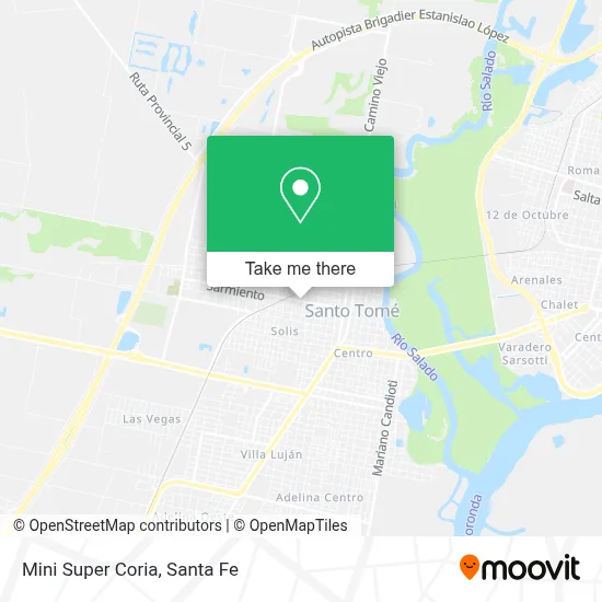 Mini Super Coria map