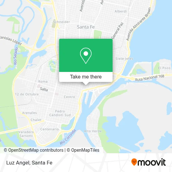 Luz Angel map