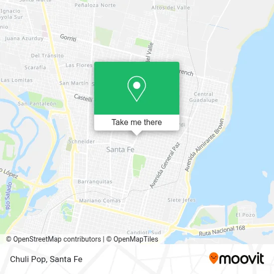 Chuli Pop map
