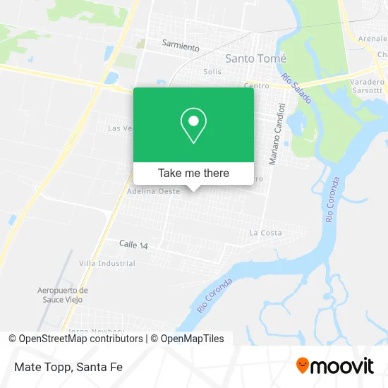 Mate Topp map