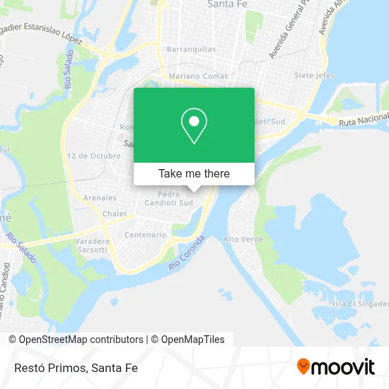Restó Primos map