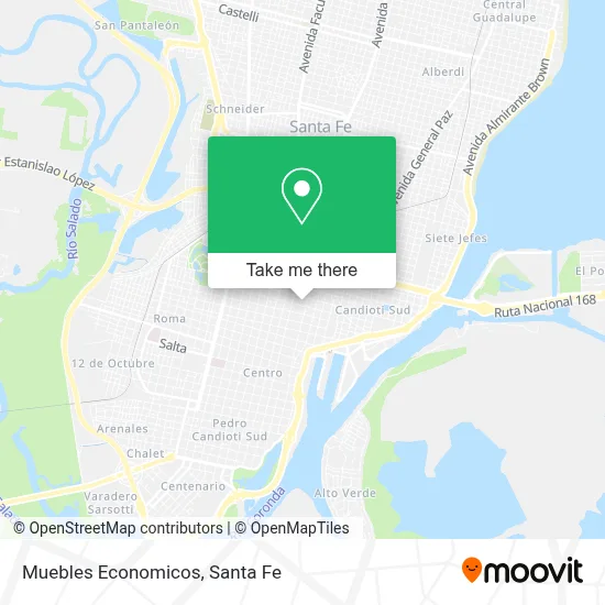 Muebles Economicos map