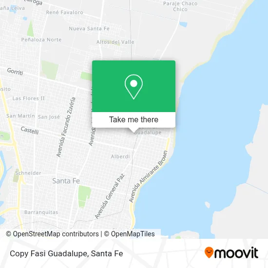 Copy Fasi Guadalupe map