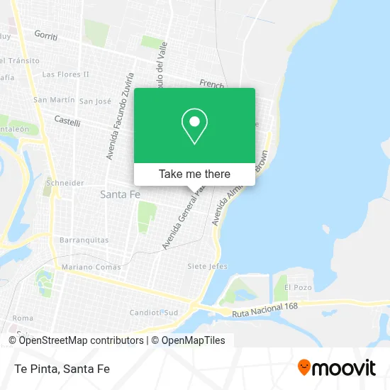 Te Pinta map