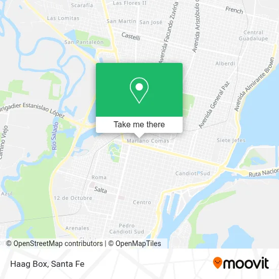 Haag Box map