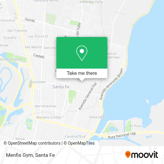 Menfis Gym map