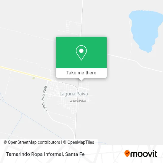 Tamarindo Ropa Informal map