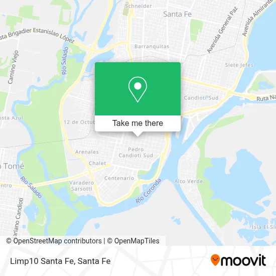 Limp10 Santa Fe map