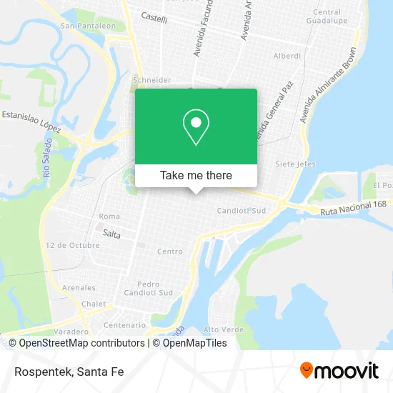 Rospentek map