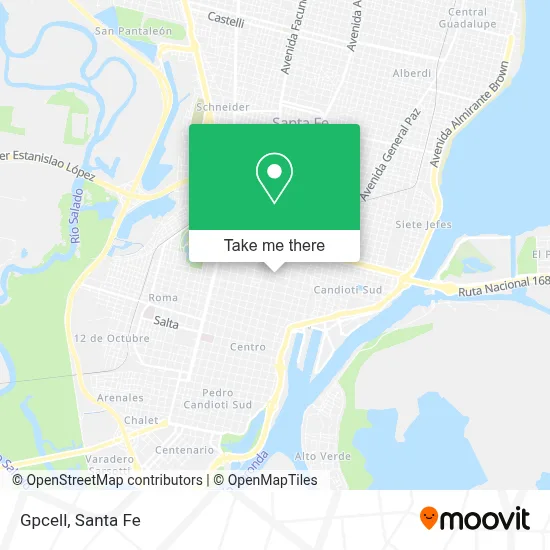 Gpcell map