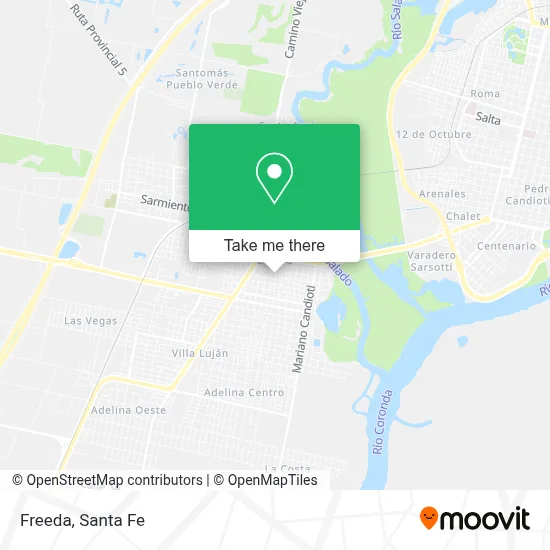 Freeda map