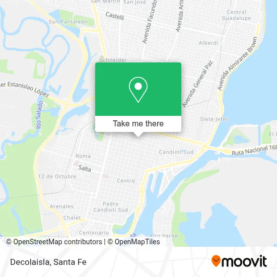 Decolaisla map