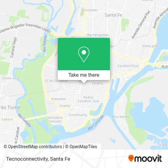 Tecnoconnectivity map