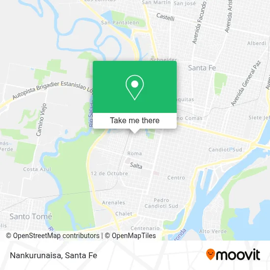 Nankurunaisa map