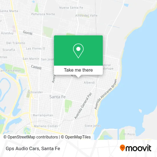 Gps Audio Cars map