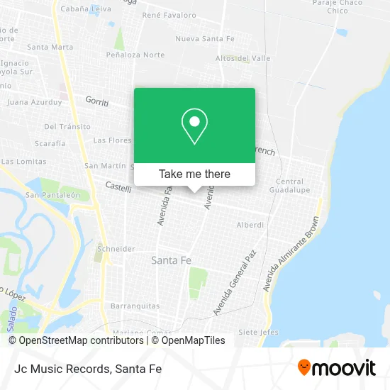 Jc Music Records map