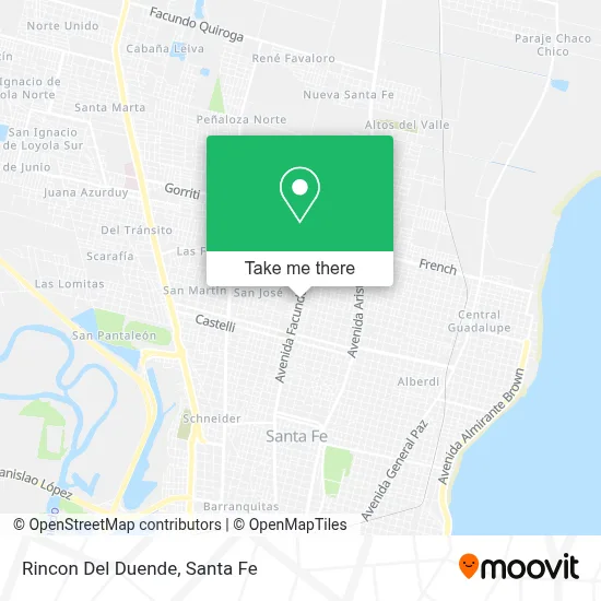 Rincon Del Duende map