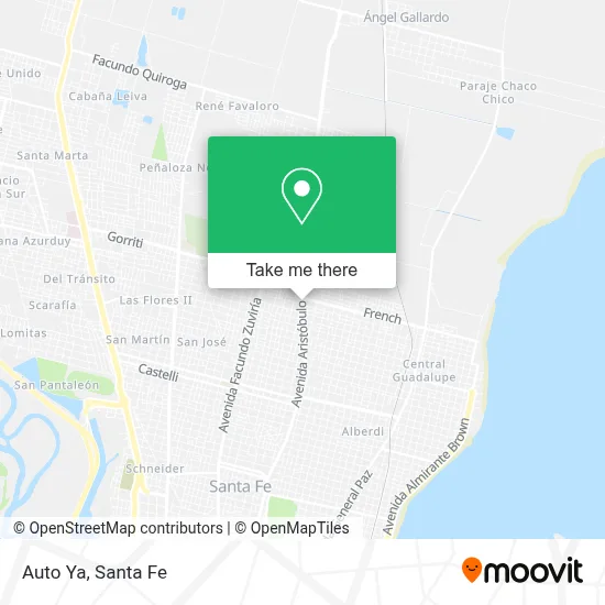 Auto Ya map