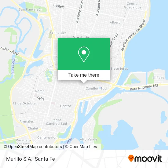 Murillo S.A. map