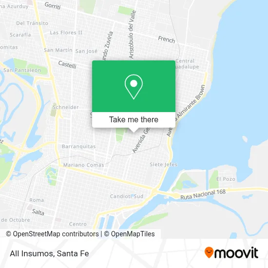 All Insumos map
