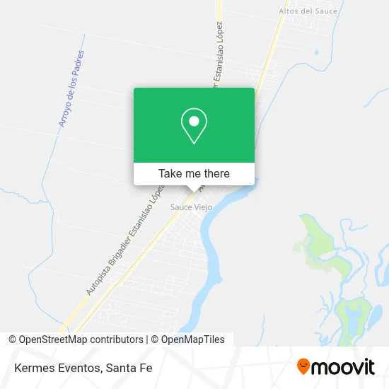 Kermes Eventos map