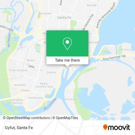 Gyfut map