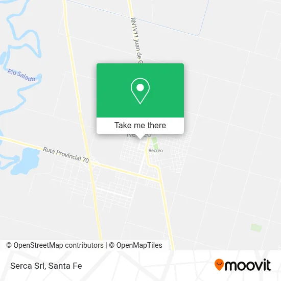 Serca Srl map