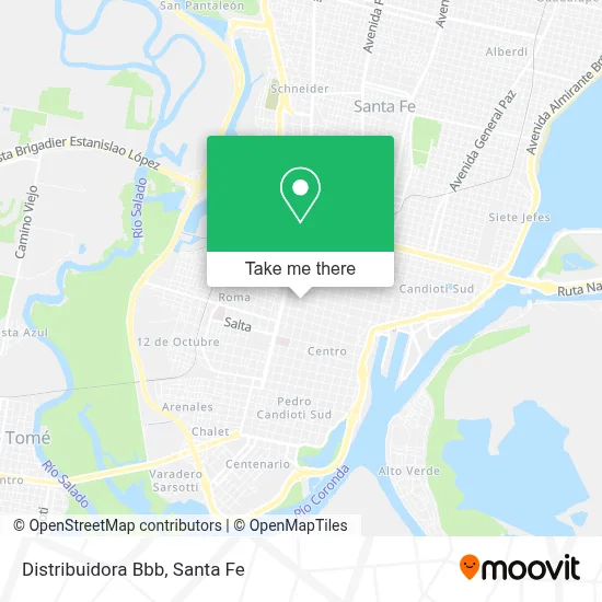 Distribuidora Bbb map