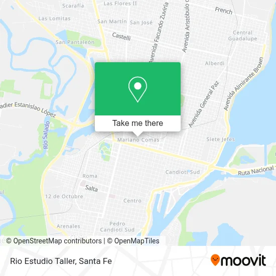 Rio Estudio Taller map