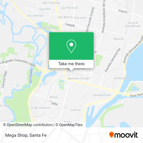 Mega Shop map