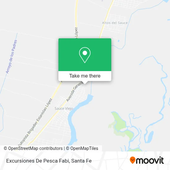 Excursiones De Pesca Fabi map