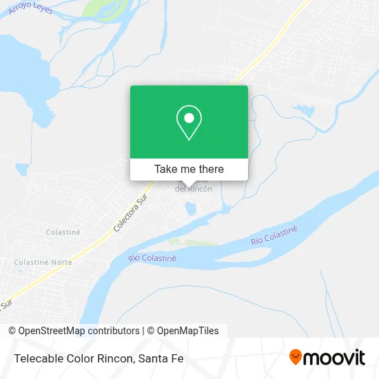 Telecable Color Rincon map