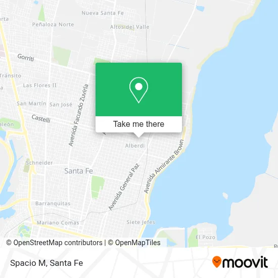 Spacio M map