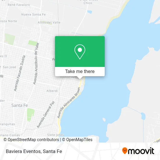 Baviera Eventos map