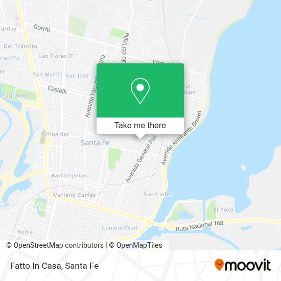 Fatto In Casa map