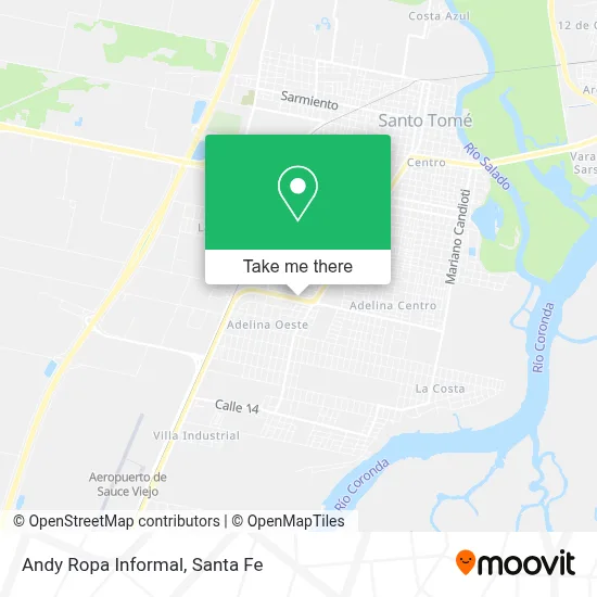 Andy Ropa Informal map