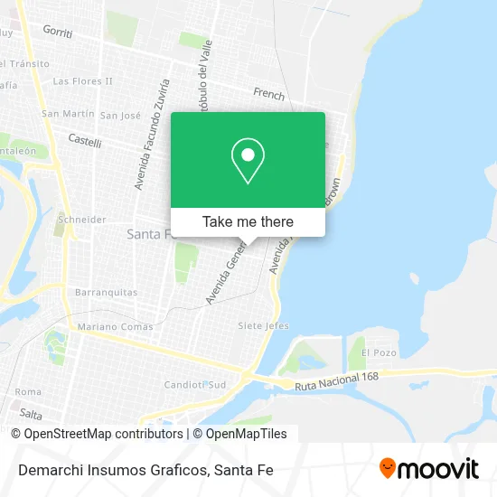 Demarchi Insumos Graficos map