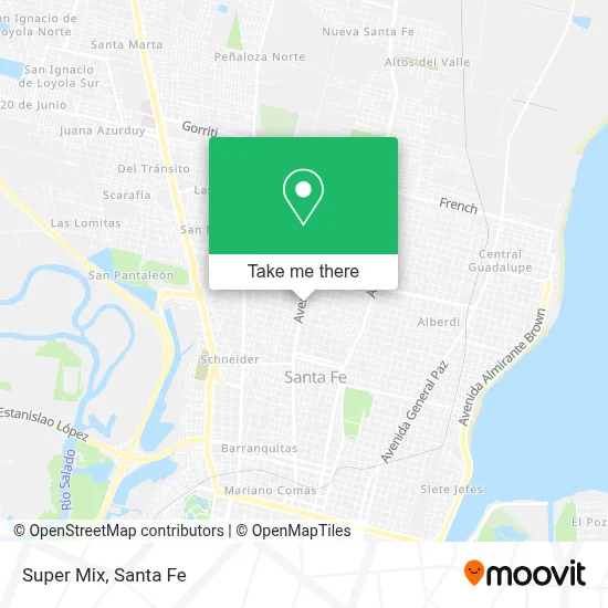 Super Mix map