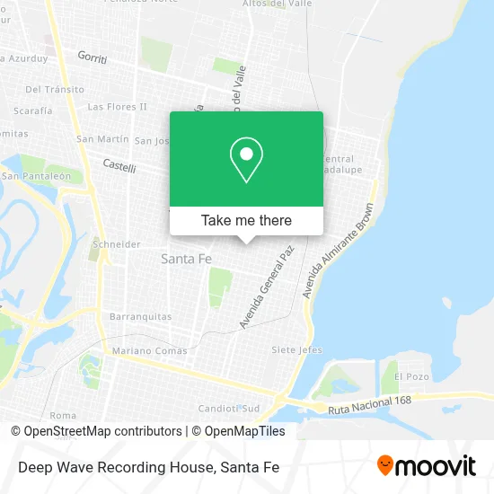 Deep Wave Recording House map
