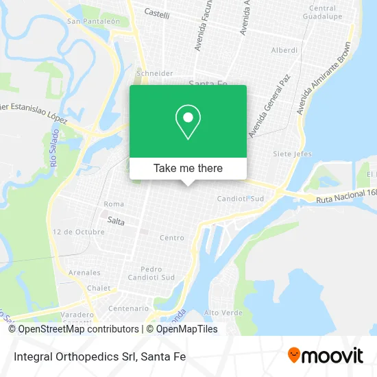 Integral Orthopedics Srl map